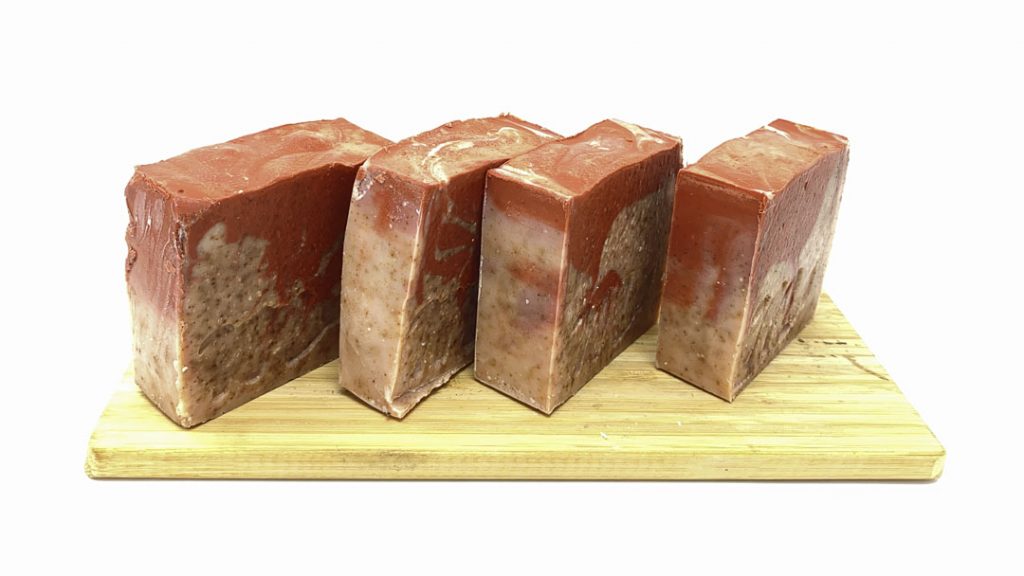 4 bars of handmade soap Woodman 2.0 | Mike's Extraordinary Soaps