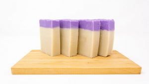 4 bars of lavender shampoo bar | Mike's Soaps